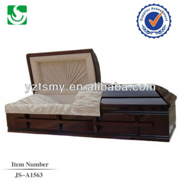 JS-A1563 oak casket